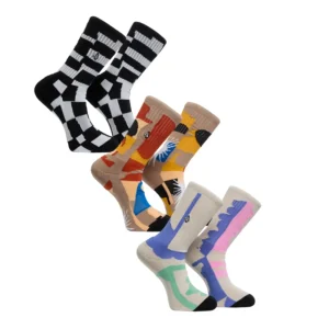 CALCETINES VOLCOM PRINT MIXER (3PK)