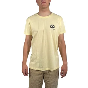 CAMISETA TABLAS SUN - AMARILLO PASTEL