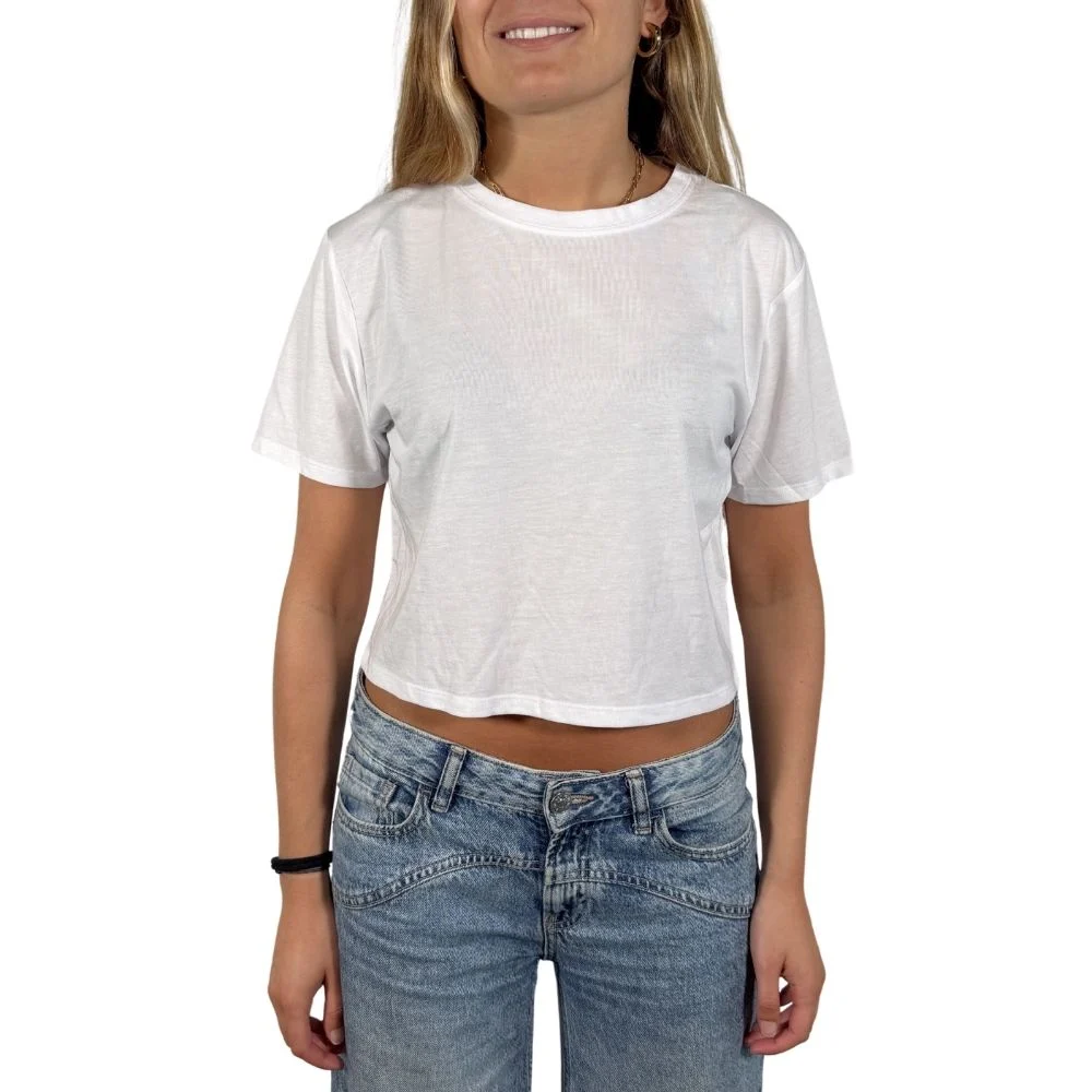 CAMISETA TABLAS SUN - BLANCO/LOGO NEGRO