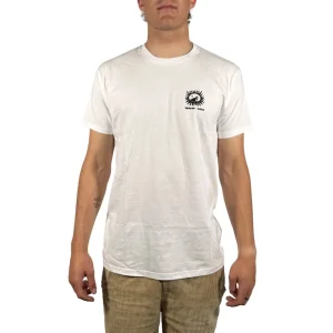 CAMISETA TABLAS SUN - BLANCO/LOGO NEGRO