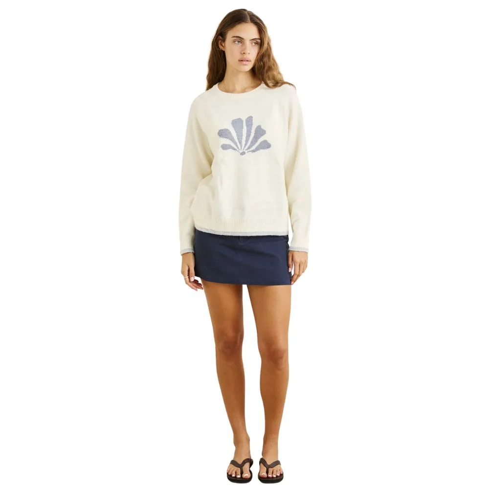 JERSEY RHYTHM BAYSIDE CREW NECK KNIT