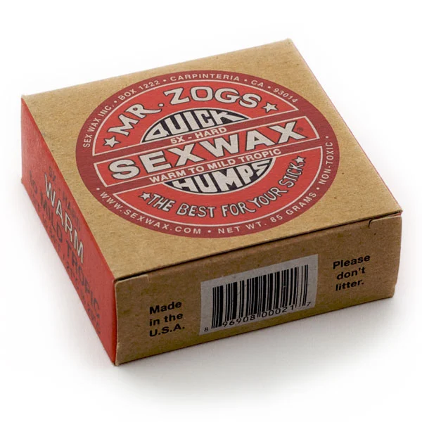 PARAFINA SEX WAX WARM TO TROPIC (21 - 29ºC)