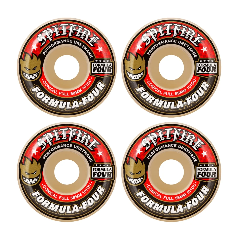 RUEDAS SPITFIRE F4 101A CONICAL FULL 58MM