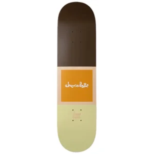 TABLA DE SKATE CHOCOLATE SKATEBOARDS CH SQUARE CAPPS TWIN 8.25''